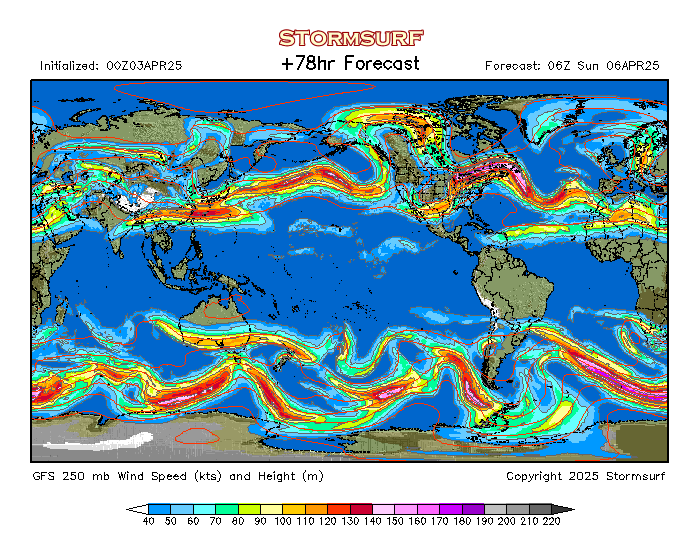 World Swell Chart