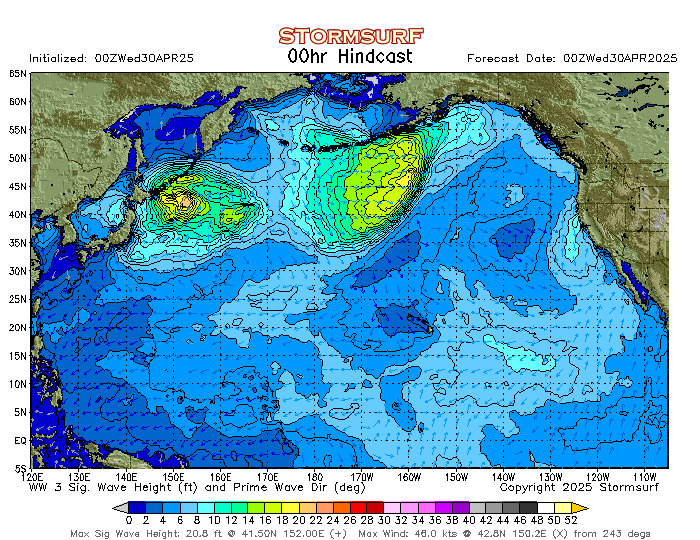 NPac Wave Model - Animation