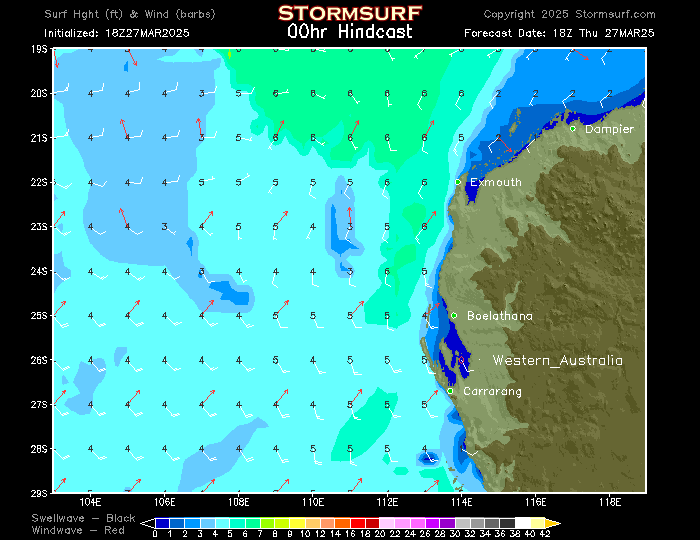 Australian Swell Charts